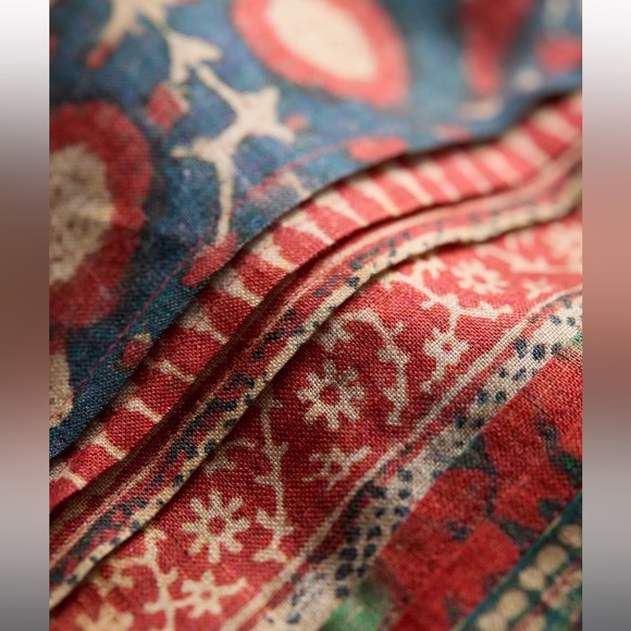 NWT Peruvian Connection Linen Tamarind Dress - Picture 5 of 11